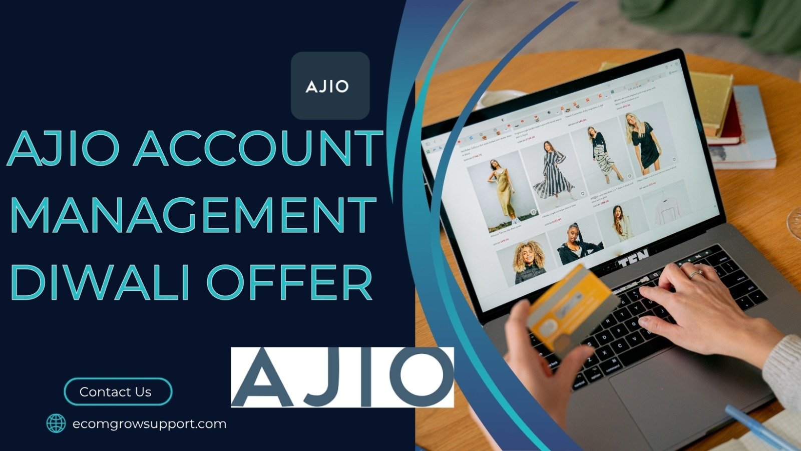 Ajio Diwali Sale product listing optimization by EcomGrowSupport