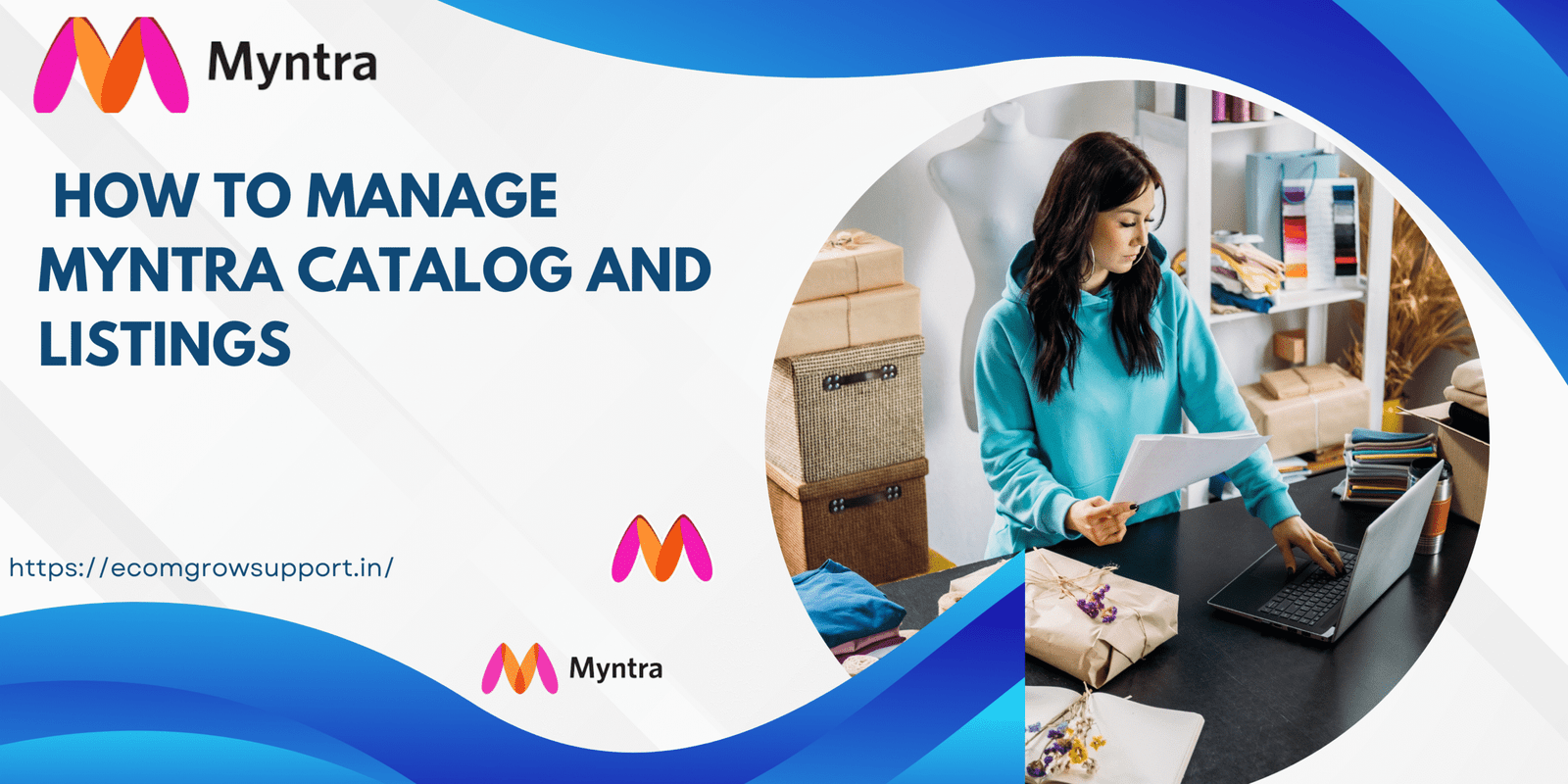 “Ecom Grow Support team managing Myntra listing Excel sheet”