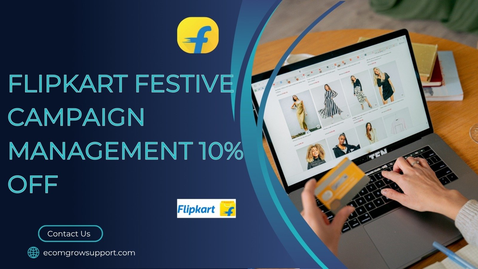 Get 10% Off Ecommerce Management Services – Boost Your Festive Season Sales with Ecom Grow Support